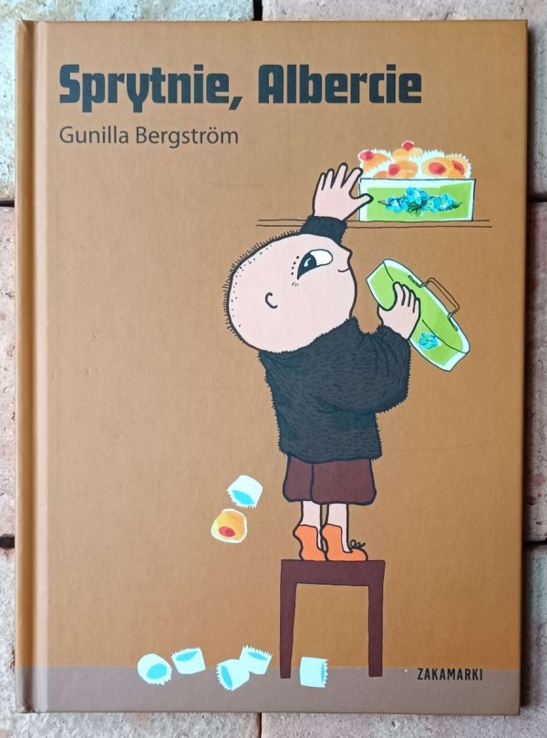 Gunilla Bergstrom • Sprytnie, Albercie - okładka