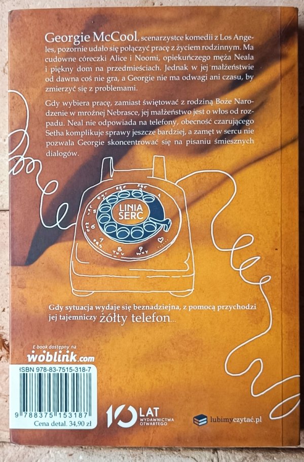 Rainbow Rowell Linia serc - okładka