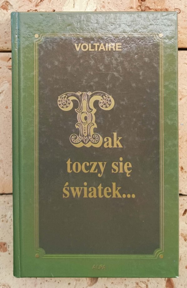 Voltaire • Tak toczy się światek - okładka