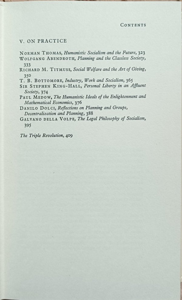 Erich Fromm - Socialist Humanism 