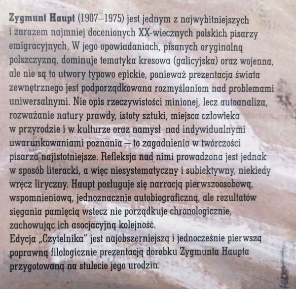 Zygmunt Haupt Baskijski diabeł