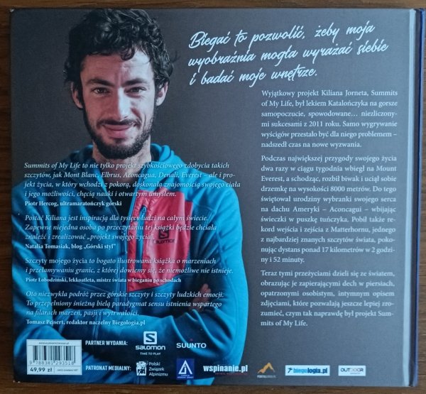Kilian Jornet Szczyty mojego życia - okładka