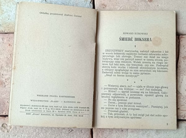 Śmierć boksera i inne opowiadania - fragment