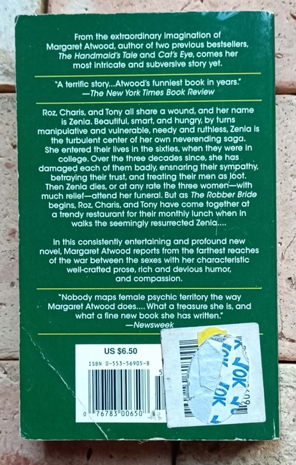  Margaret Atwood - The Robber Bride - okładka