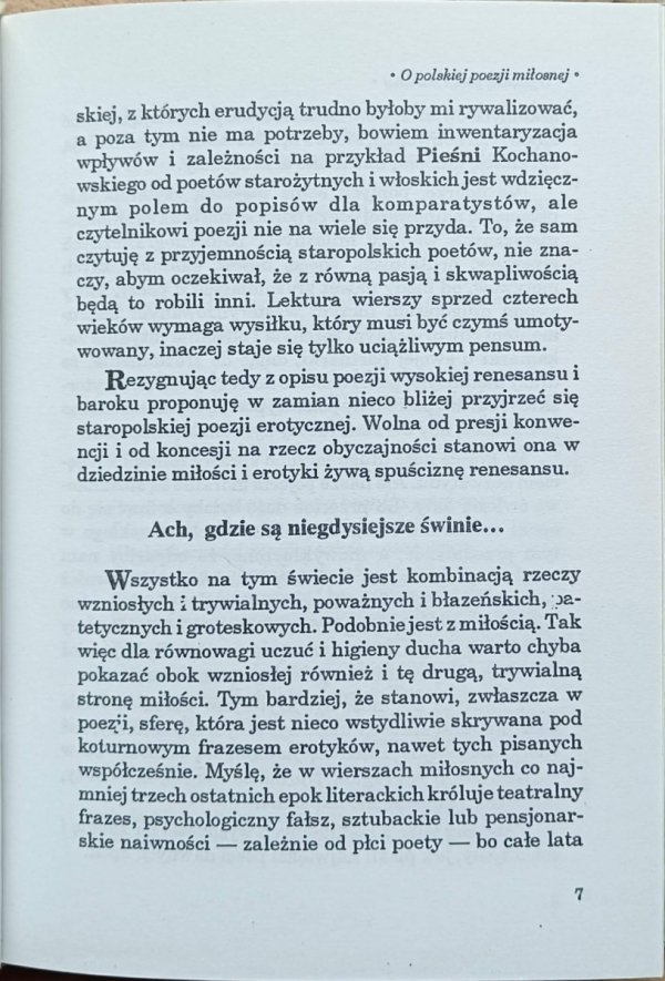 Jan Marx - Antologia polskiej poezji miłosnej | Od Kochanowskiego do Barańczaka