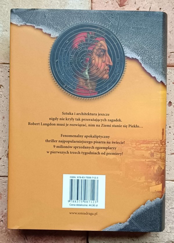 Dan Brown - Inferno - okładka