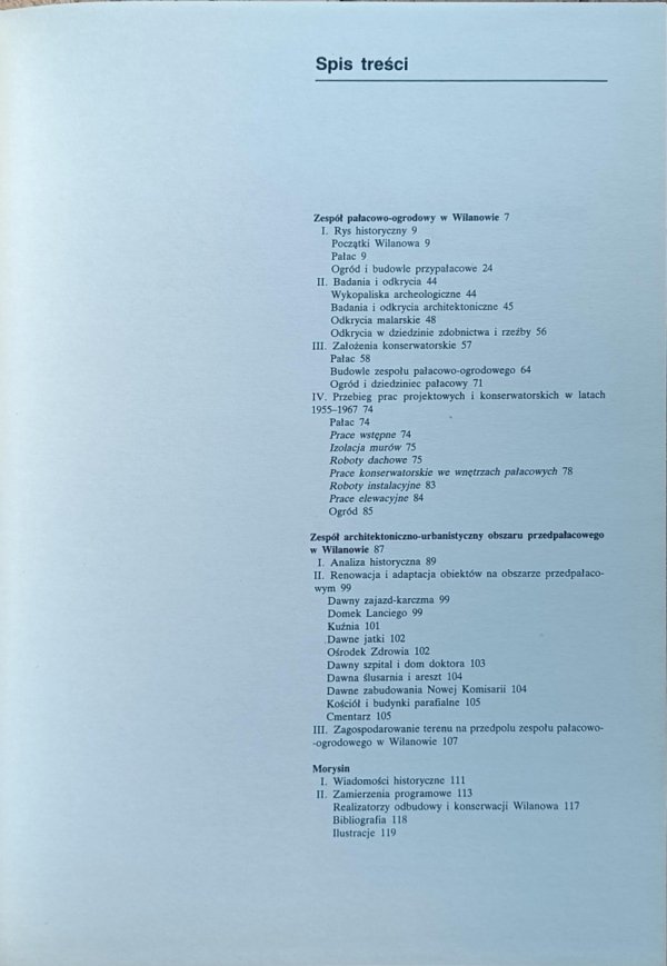 Jacek Cydzik - Wilanów | dzieje architektura konserwacja