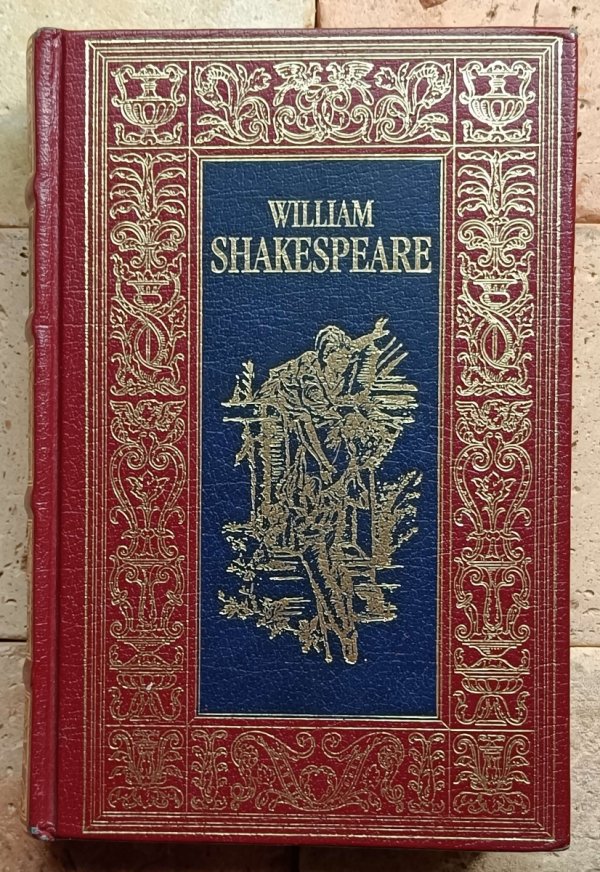 William Shakespeare - Hamlet. Romeo i Julia | zdobiona oprawa - okładka