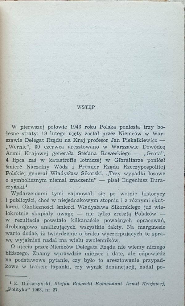 Andrzej Chmielarz Spiska 14 Aresztowanie generała Grota Stefana Roweckiego - wstęp