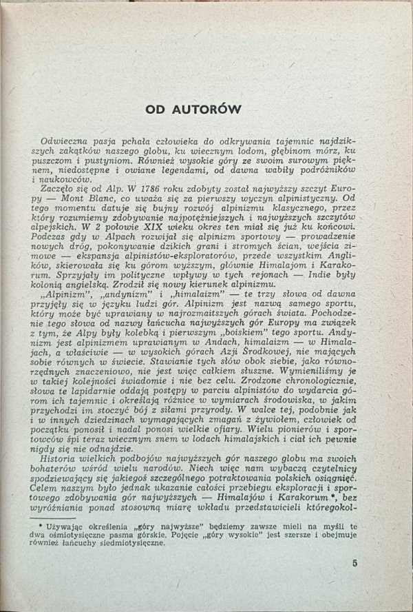 Janusz Kurczab, Zbigniew Kowalewski - Na szczytach Himalajów  - od autorów