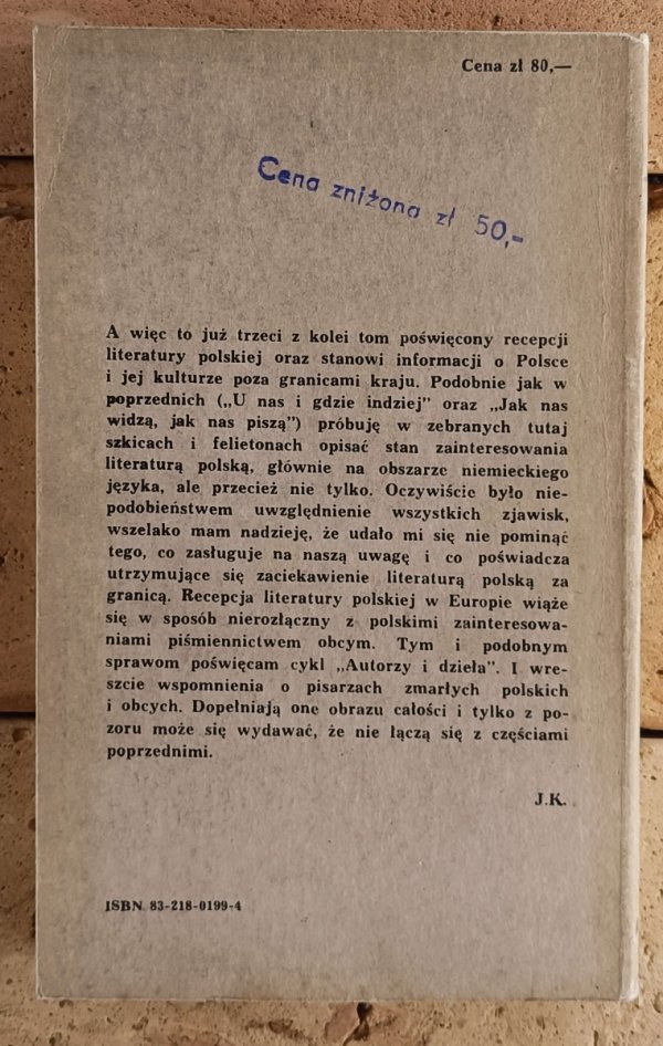 Jan Koprowski Z polskiego na obce - okładka