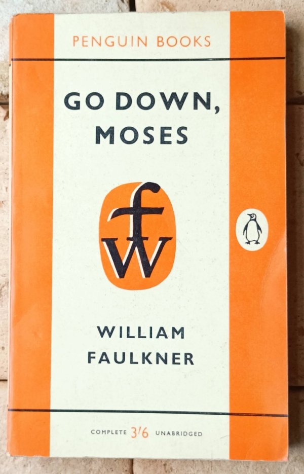 William Faulkner Go down, Moses - okładka