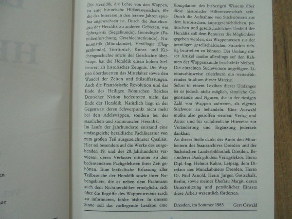 Gert Oswald Lexikon Der Heraldik