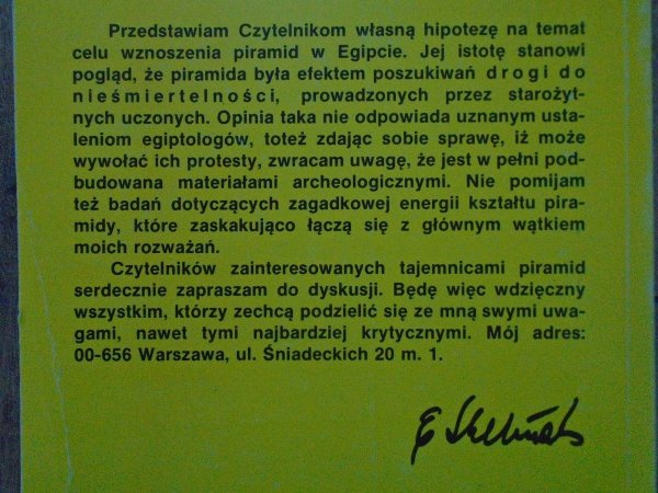 Eugeniusz Stelmaszuk • Tajemnice piramid