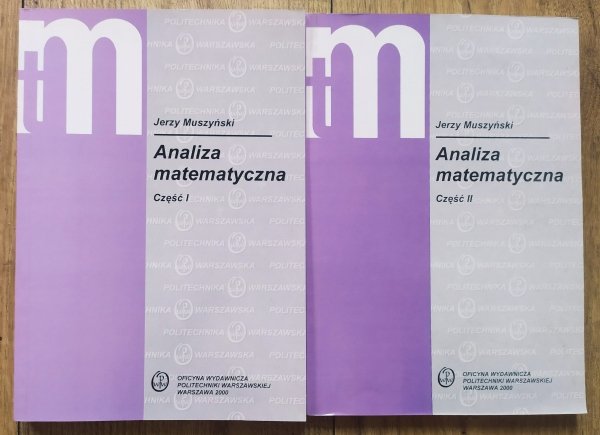 Jerzy Muszyński Analiza matematyczna