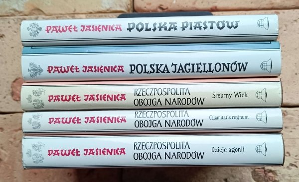 Paweł Jasienica Polska Piastów - Polska Jagiellonów - Rzeczpospolita Obojga Narodów - okładka