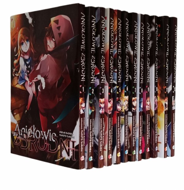 Sanada Makoto, Nazuka Kudan - Aniołowie zbrodni | 12 tomów | komplet - okładka