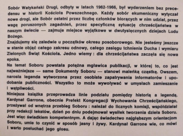 Gabriel M. Garrone Orientacje Soboru