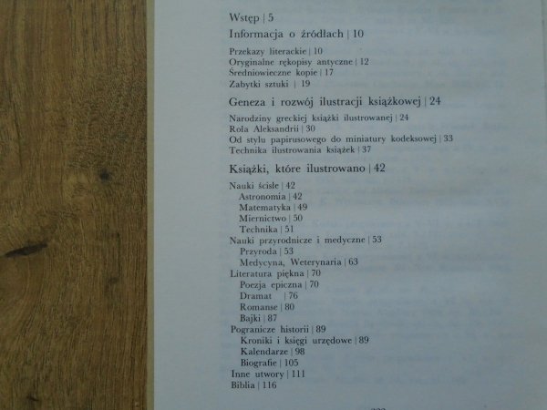 Maria Nowicka Antyczna książka ilustrowana [Książki o Książce]