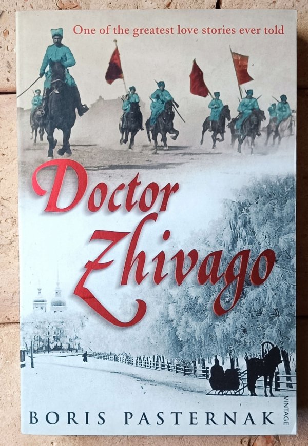 Boris Pasternak  Doctor Zhivago - okładka