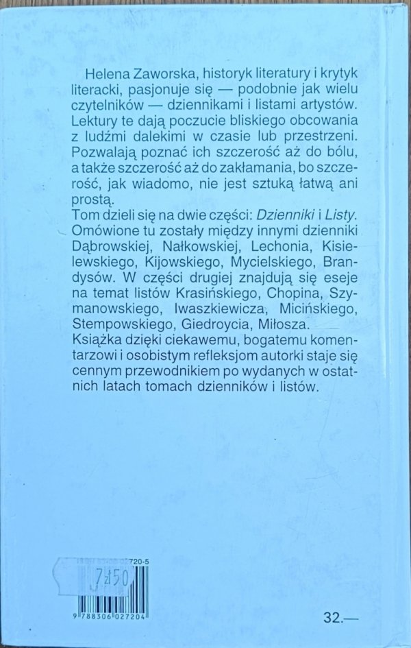  Helena Zaworska • Szczerość aż do bólu