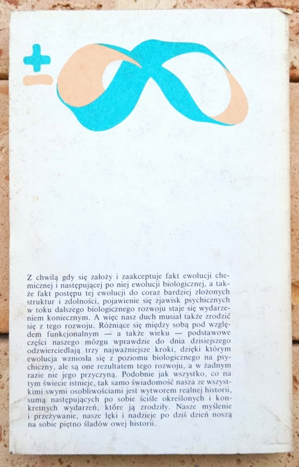 Okładka książki Duch nie spadł z nieba autorstwa Hoimar von Ditfurth