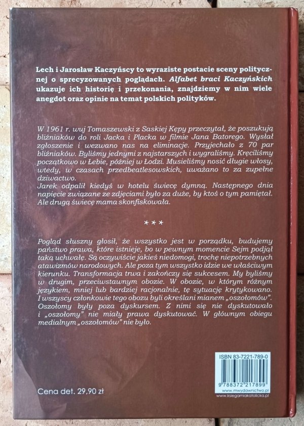 Michał Karnowski • O dwóch takich. Alfabet braci Kaczyńskich - okładka