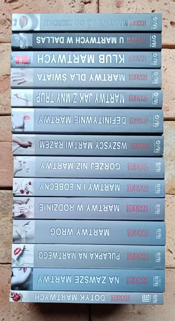  Charlaine Harris • Cykl Sookie Stackhouse [Czysta krew] [komplet 14 tomów]