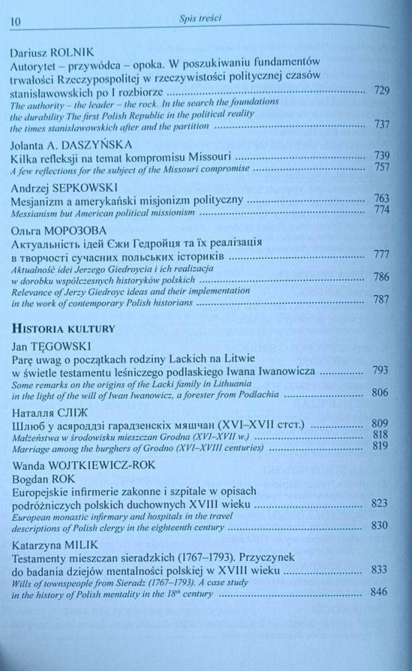 Andrzej Stroynowski • Historia na źródłach oparta. Studia ofiarowane Tadeuszowi Srogoszowi - spis treści