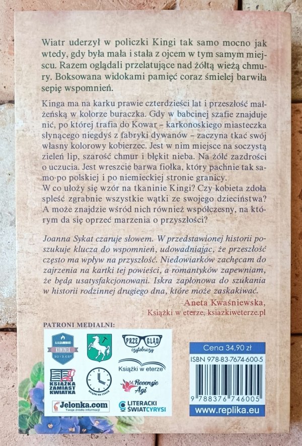 Joanna Sykat Niebo pod Śnieżką - okładka
