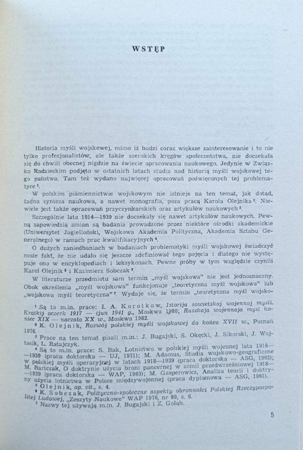 Lech Wyszczelski Polska myśl wojskowa 1914-1939 - fragment