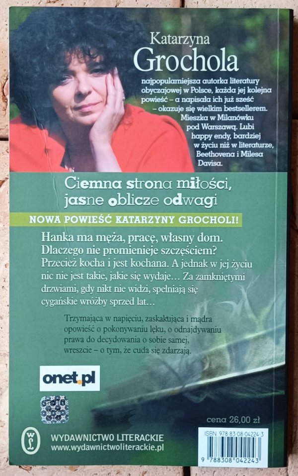 Katarzyna Grochola Trzepot skrzydeł - okladka