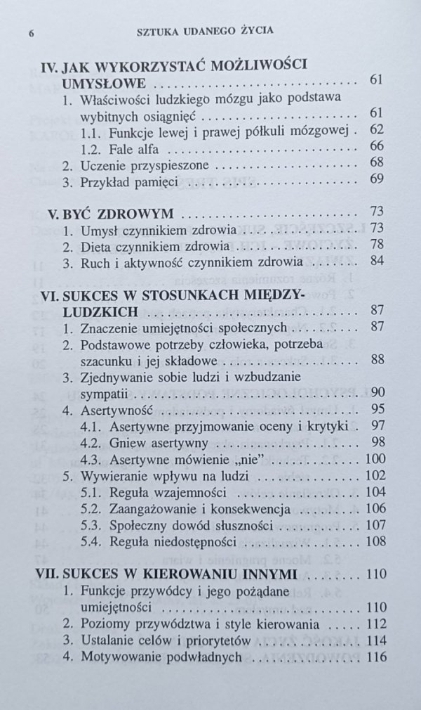 Józef Maciuszek • Sztuka udanego życia - okładka