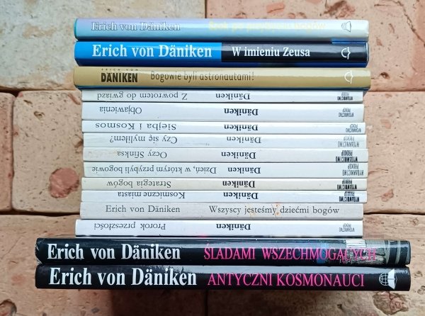 Erich von Daniken - 15 książek | zestaw