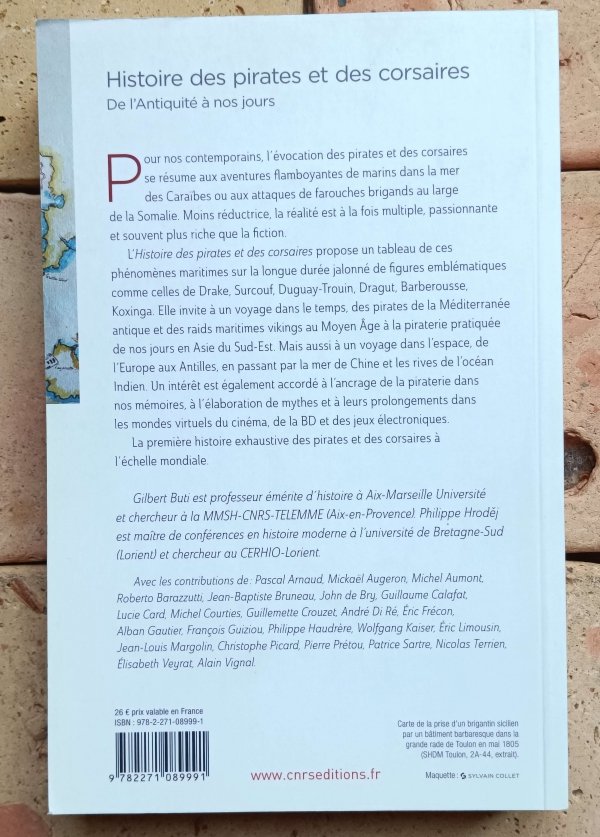 Gilbert Buti, Philippe Hrodej - Histoire des pirates et des corsaires