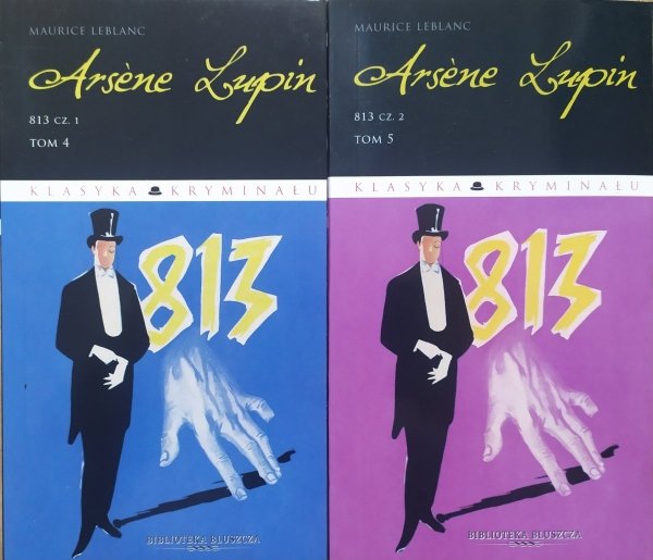 Maurice Leblanc Arsene Lupin tom 4/5. 813