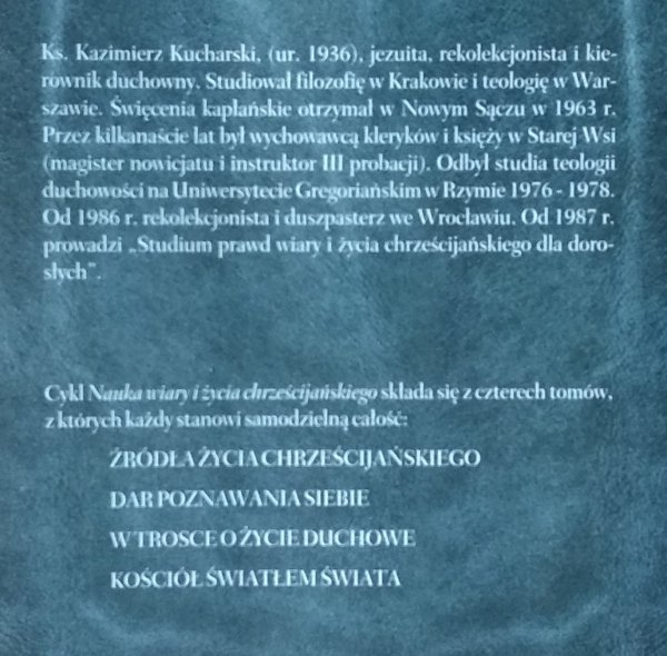 Kazimierz Kucharski Kościół światłem świata. Nauka wiary i życia chrześcijańskiego