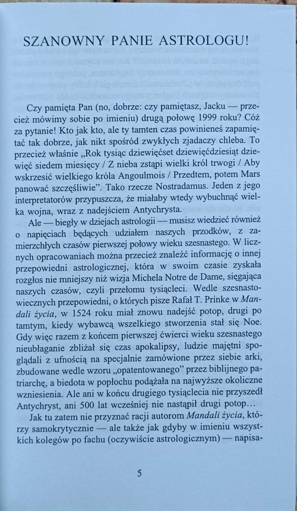 Jacek Kaja, Zygmunt Rola - Astrologia czyli rozmowy o nadziei