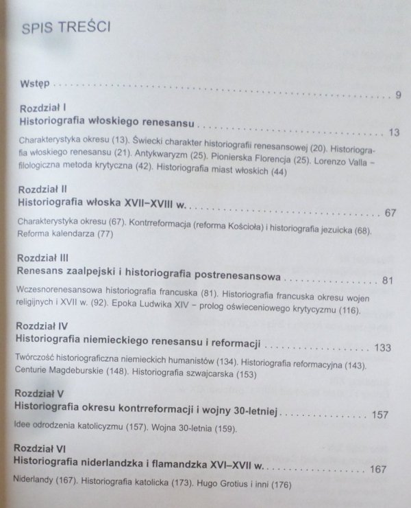 Edward Alfred Mierzwa • Historia historiografii. Renesans - Oświecenie