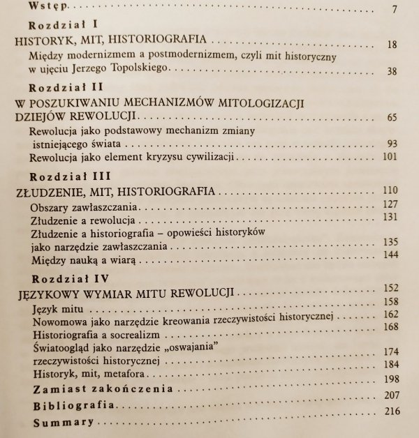 Marek Woźniak Doświadczanie historii. Kulturowy i społeczny wymiar mitu rewolucji