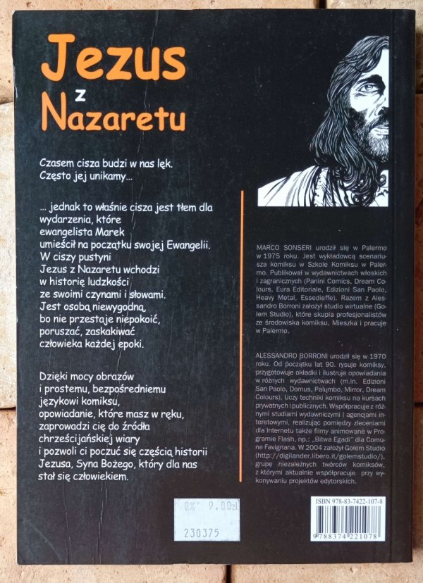 Marco Sonseri Jezus z Nazaretu. Historia człowieka niewygodnego - okładka