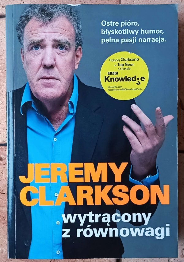 Jeremy Clarkson Wytrącony z równowagi - okładka