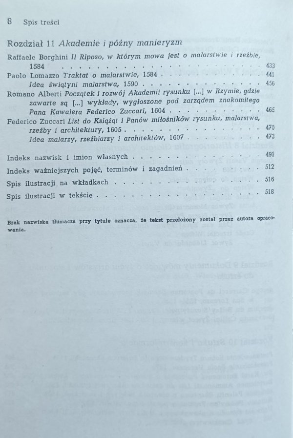 Jan Białostocki - Teoretycy, pisarze i artyści o sztuce 1500-1600