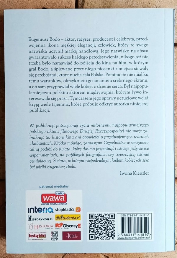 Iwona Kienzler Bodo i jego burzliwe romanse - okładka