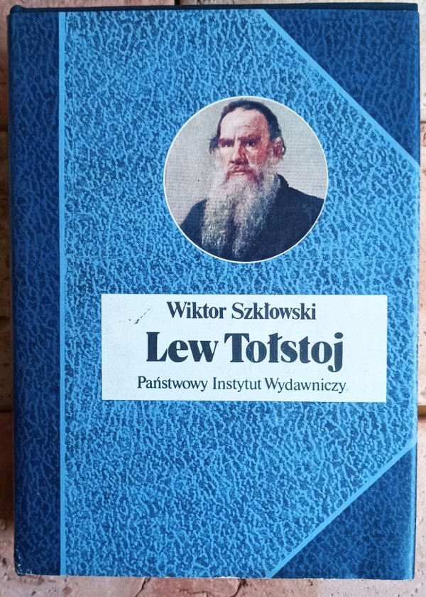 Wiktor Szkłowski Lew Tołstoj - okładka