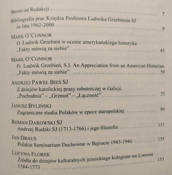 red. Marek Inglot SJ, Stanisław Obirek Jezuicka ars historica