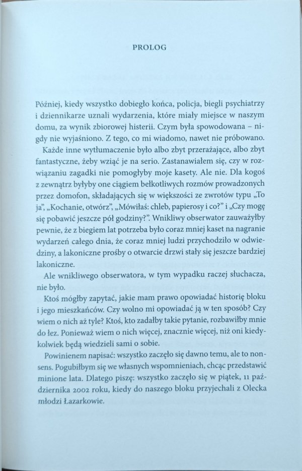 Zygmunt Miłoszewski • Domofon  fragment