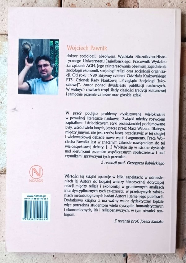 Wojciech Pawnik Kapitalizm w Europie czyli jeszcze o sile sprawczej religii - okładka
