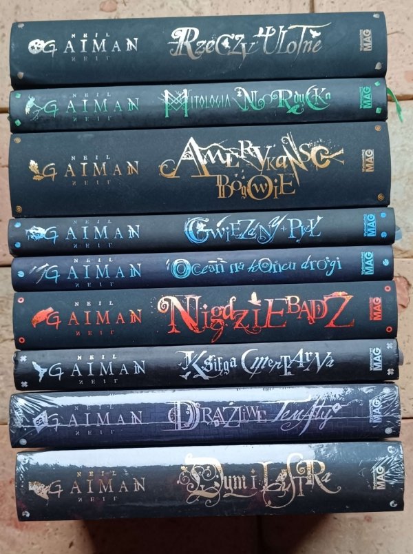 Neil Gaiman 9 książek | komplet