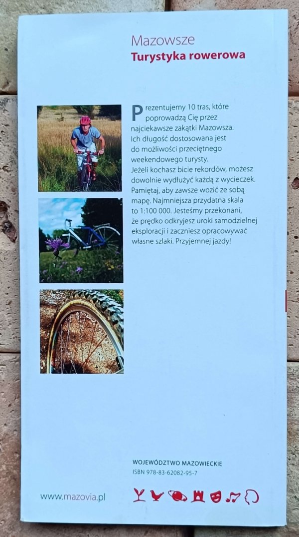 Sylwia Kulczyk - Mazowsze | Turystyka rowerowa - okładka